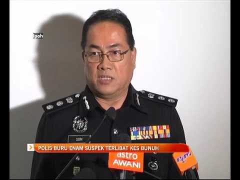 Polis buru enam suspek terlibat kes bunuh