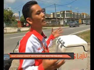 Sikap amanah angkat Mohd Nazli jadi ikon Pos Malaysia