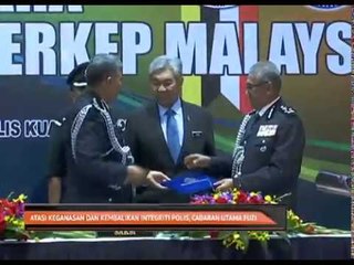 Atasi keganasan dan kembalikan integriti polis, cabaran utama Fuzi