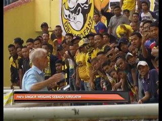 PAFA singkir Weigang sebagai jurulatih