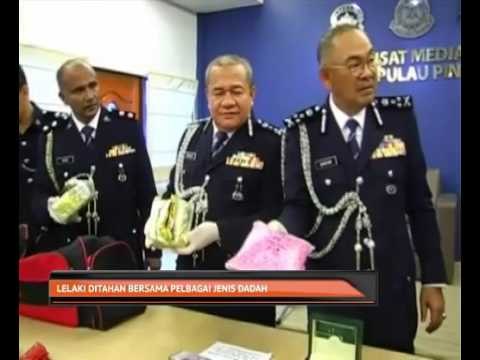 Lelaki ditahan bersama pelbagai jenis dadah