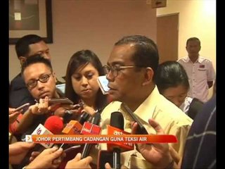 Johor pertimbang cadangan guna teksi air