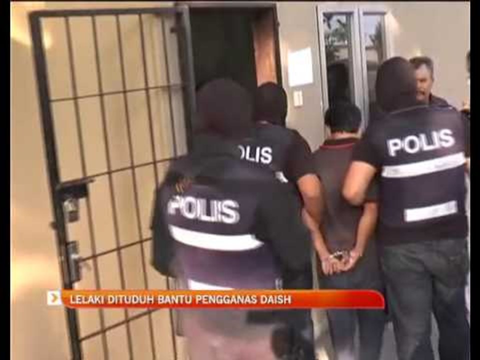 Lelaki dituduh bantu pengganas Daish