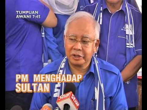 AWANI 7:45 malam ini: PM menghadap sultan, Sarawak Memilih