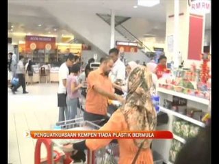 Penguatkuasaan kempen tiada plastik bermula