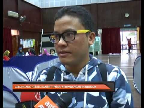 Gelombang kedua banjir timbul kebimbangan penduduk