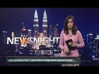 Liow commends pilot, cabin crew of problematic AisAsia X plane