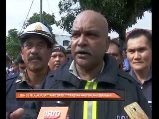 Kebakaran Pusat Tahfiz Darul Quran Ittifaqiyah - reaksi bomba