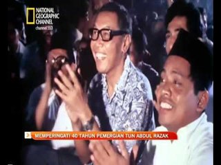 Memperingati 40 tahun pemergian Tun Abdul Razak