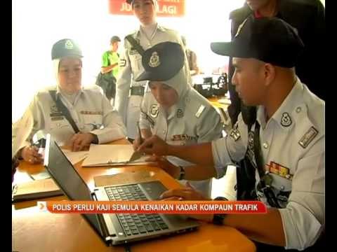 Polis perlu kaji semula kenaikan kadar kompaun trafik