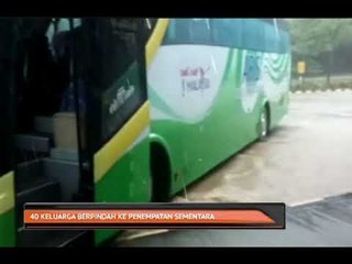 40 keluarga berpindah ke penempatan sementara