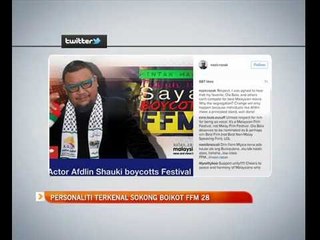 Personaliti terkenal sokong boikot FFM 28