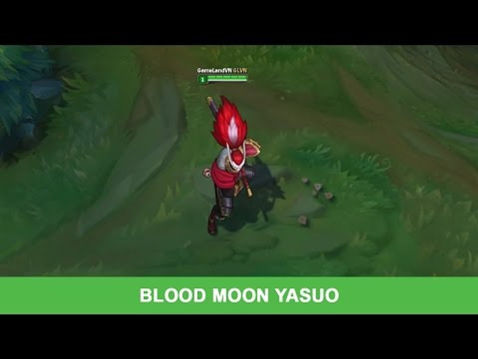 LOL PBE 2/9/2016: Blood Moon Yasuo Preview