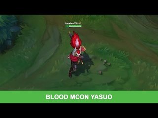 LOL PBE 2/9/2016: Blood Moon Yasuo Preview