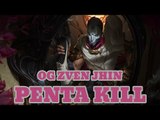 League of Legends: OG Zven Jhin Penta Kill