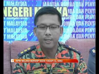 Télécharger la video: JBPM Melaka bersiap sedia hadapi El-Nino