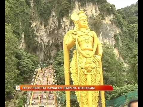 Polis perketat kawalan sempena Thaipusam