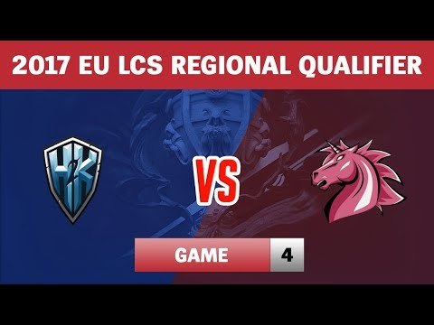 Highlights: H2K vs UOL Game 4 | H2K vs Unicorns of Love | Vòng loại CKTG 2017 Châu Âu