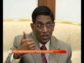 Perlombongan Bauksit wajar dihentikan