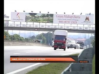 Descargar video: Menteri arah MIROS dan JKJR kaji keadaan jalan raya bagi elak kemalangan