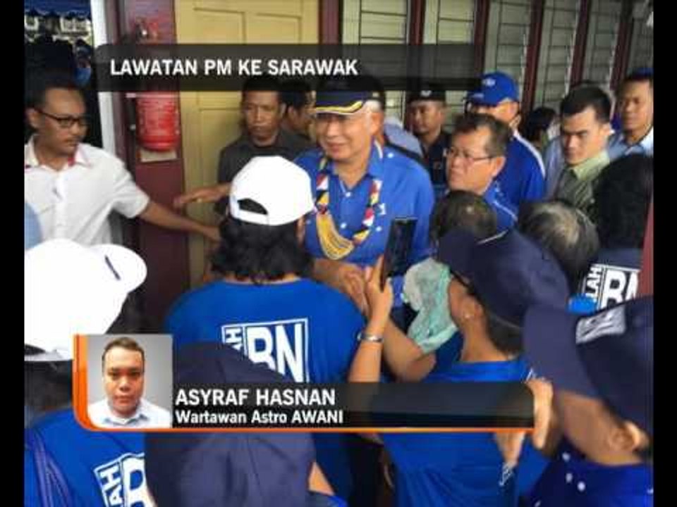 Sarawak memilih: Lawatan PM ke Sarawak