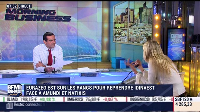Je suis fière d'être la présidente d'Eurazeo dans quelques mois , Virginie Morgon - 06/12