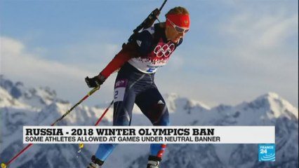 Russia banned from the 2018 Winter Olympics