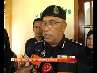 Polis kesan ibu bayi dibuang di masjid