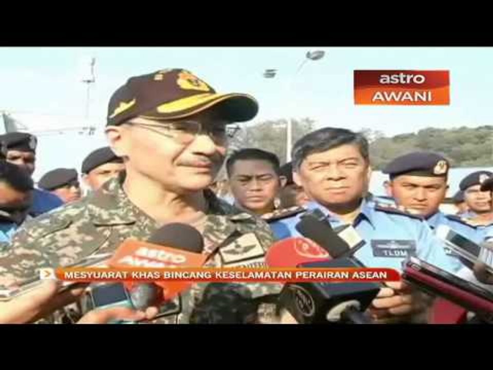 Mesyuarat khas bincang keselamatan perairan Asean