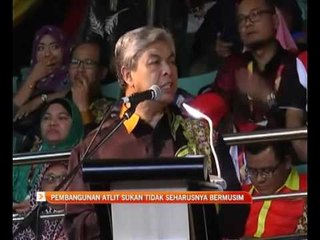 Pembangunan atlit sukan tidak seharusnya bermusim