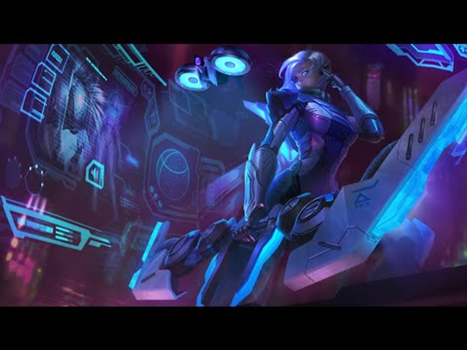 LOL PBE: PROJECT: Ashe Login Screen