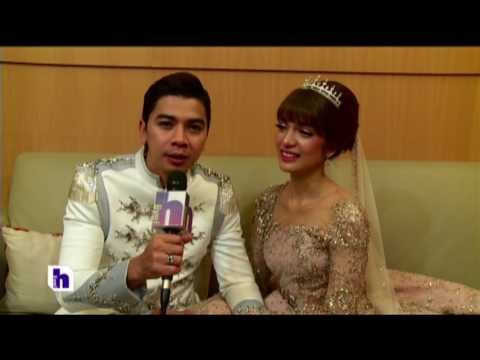 Majlis resepsi Amar Baharin dan Amyra Rosli penuh gemilang