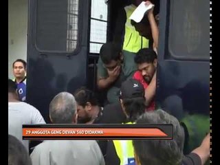 29 anggota Geng Devan 360 didakwa