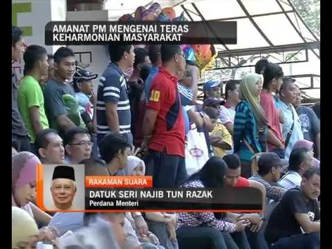 Amanat PM mengenai teras keharmonian masyarakat