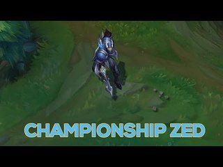 League of Legends: Championship Zed Preview