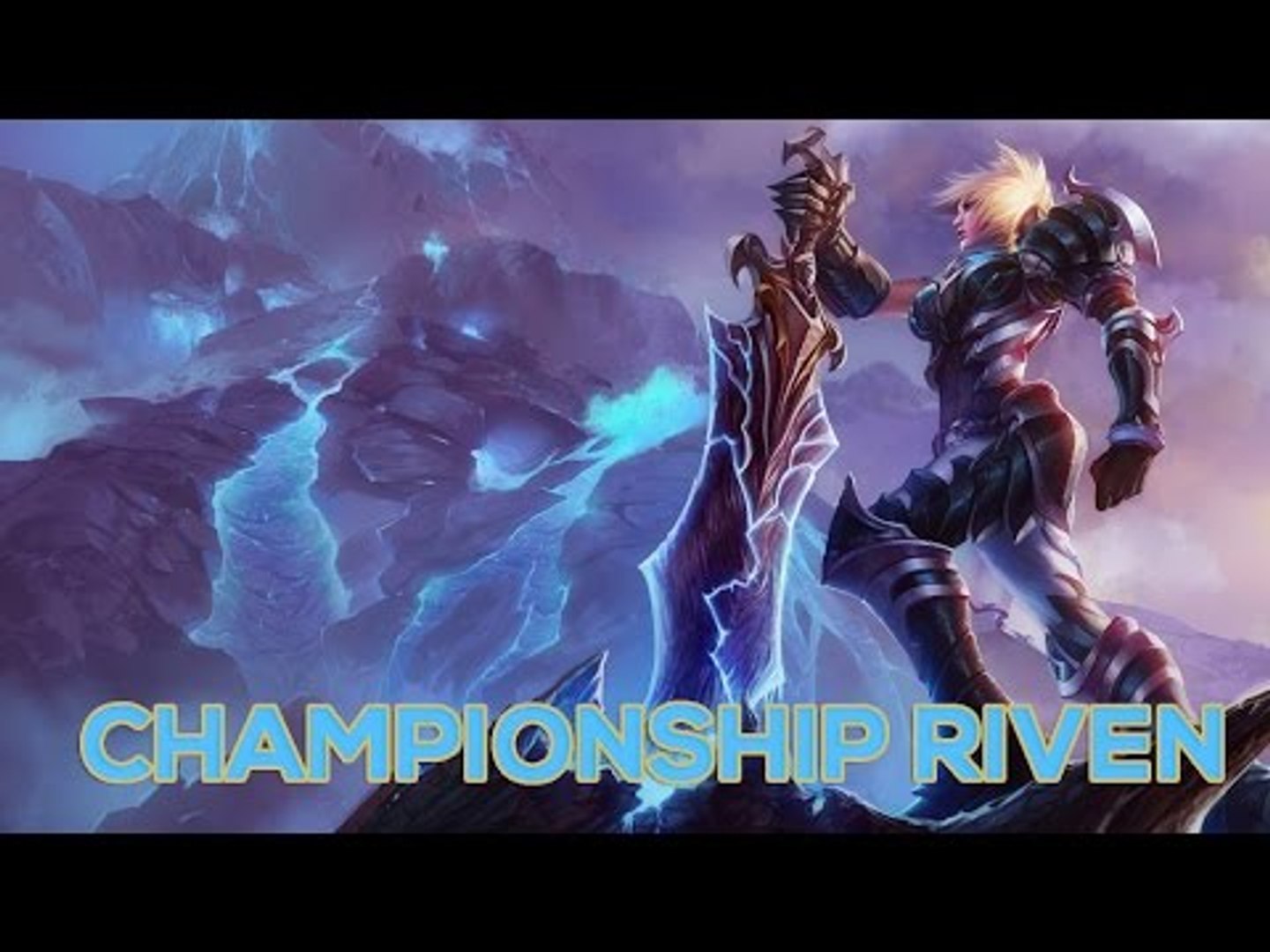 Økonomisk faldskærm saltet League of Legends: Championship Riven 2016 Preview - video Dailymotion