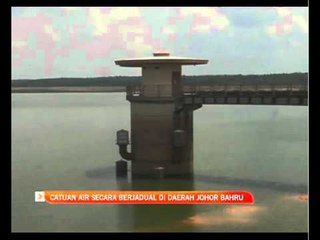 Catuan air secara berjadual di daerah Johor Bahru