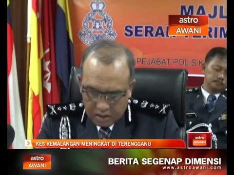 Kes kemalangan meningkat di Terengganu
