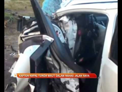 Kapten kapal tunda maut dalam nahas jalan raya