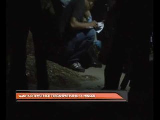 Wanita ditemui mati terdampar hamil 11 minggu