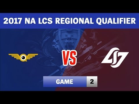 Highlights: FLY vs CLG Game 2 | FlyQuest vs Counter Logic Gaming | Vòng loại CKTG 2017 Bắc Mỹ