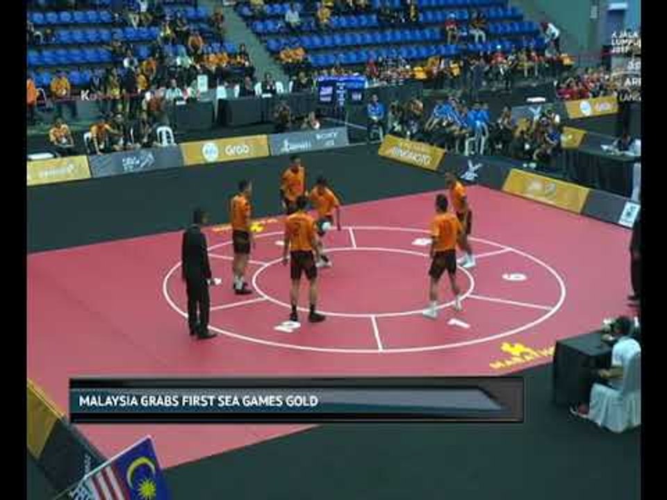 Malaysia grabs first SEA Games gold