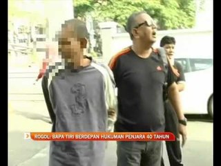 Rogol: Bapa tiri berdepan hukuman penjara 30 tahun