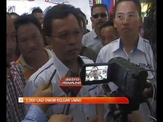 2,000 lagi umum keluar UMNO