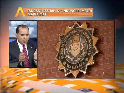 Tangani rasuah & lindungi pemberi maklumat