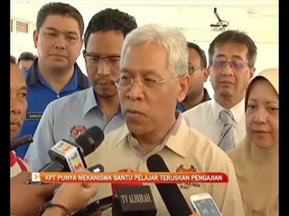 KPT punya mekanisma bantu pelajar teruskan pengajian