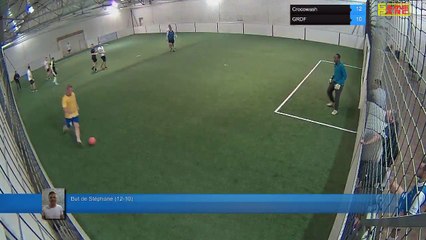 But de Stéphane  (12-10) - Crocowash Vs GRDF - 05/12/17 21:00 - LIGUE 4 - Poitiers Game Parc