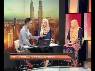 Taman awam sebagai tempat dilarang merokok