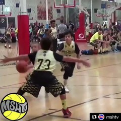 Ce petit basketteur vas vous faire halluciner