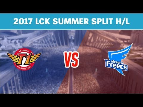 Highlights: SKT vs AFS | SK Telecom T1 vs Afreeca Freecs | LCK Mùa Hè 2017 Playoffs